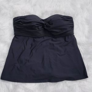 J.Crew Strapless D-Cup Tankini Top sz Sm